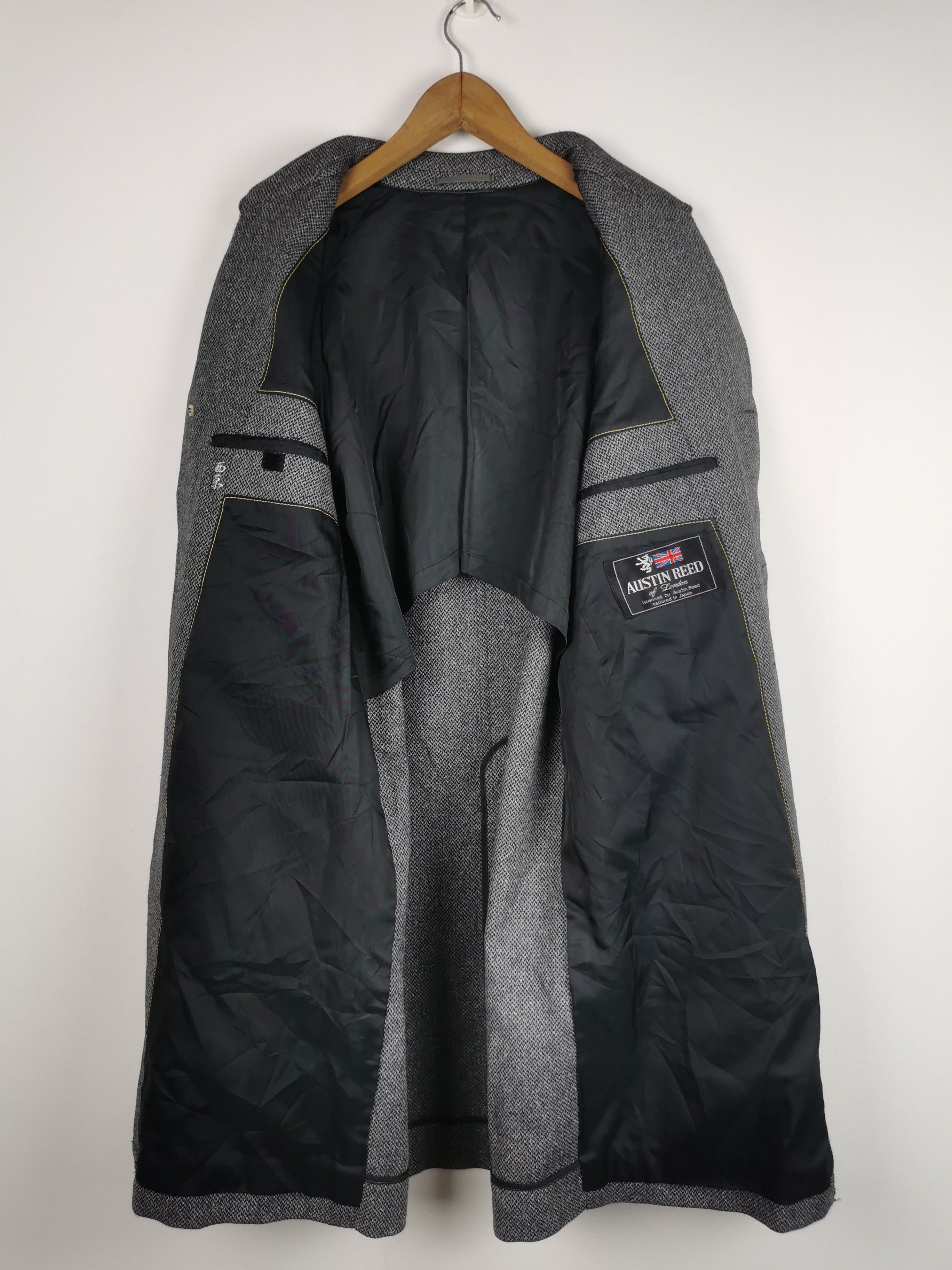 Austin Reed × Designer Austin Reed Japan Fabric Wool Long Coat Size US M / EU 48-50 / 2 - 9 Thumbnail