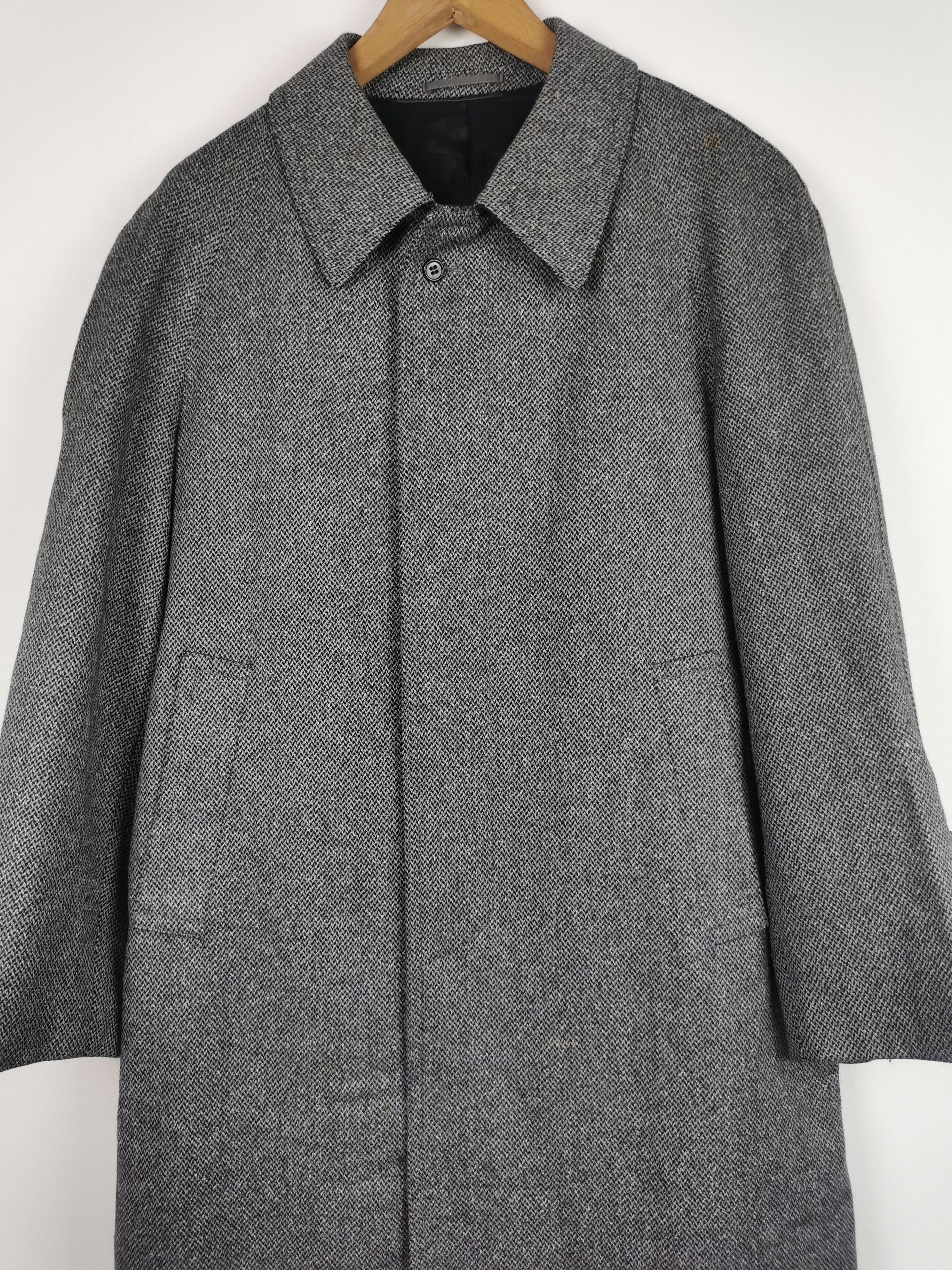 Austin Reed × Designer Austin Reed Japan Fabric Wool Long Coat Size US M / EU 48-50 / 2 - 4 Thumbnail