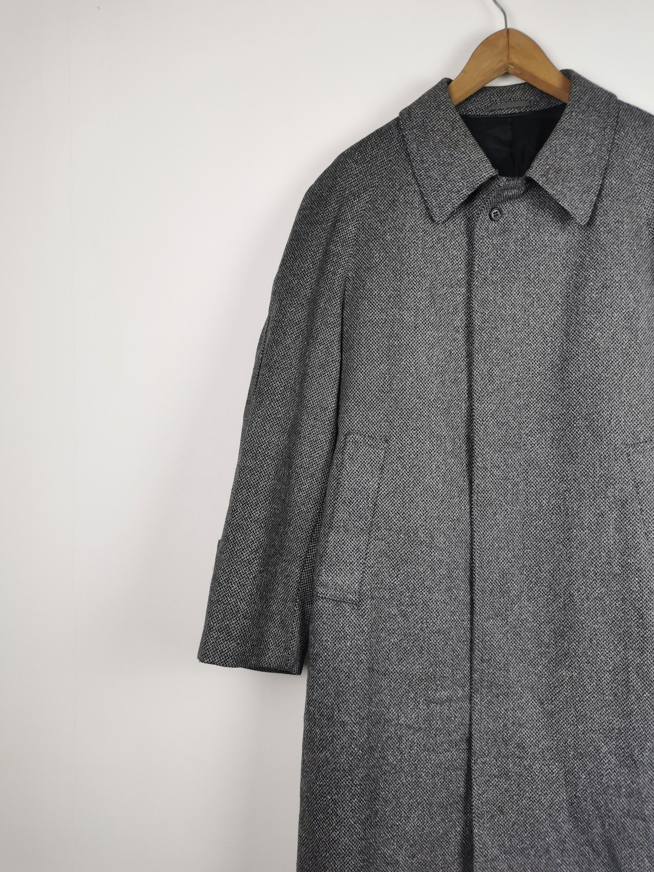 Austin Reed × Designer Austin Reed Japan Fabric Wool Long Coat Size US M / EU 48-50 / 2 - 2 Thumbnail