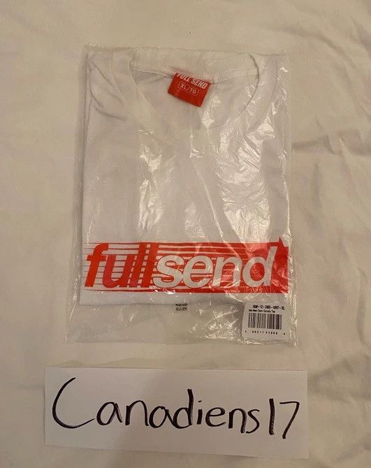 Full Send Full Send Canada Tee *BRAND NEW* Size US XL / EU 56 / 4 - 2 Thumbnail