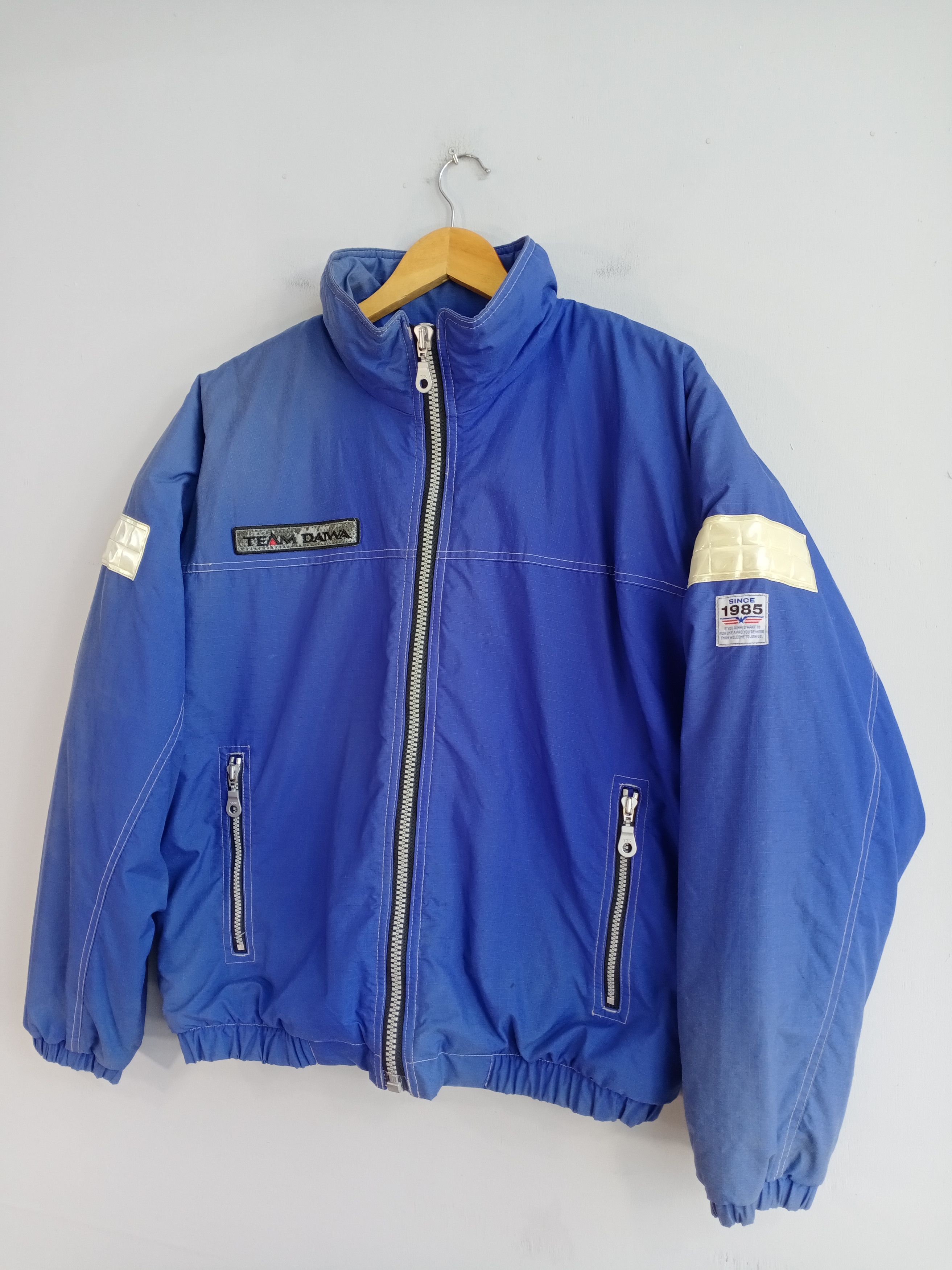 💥RARE💥Vintage 90s Team Daiwa Fishing Bomber Jacket