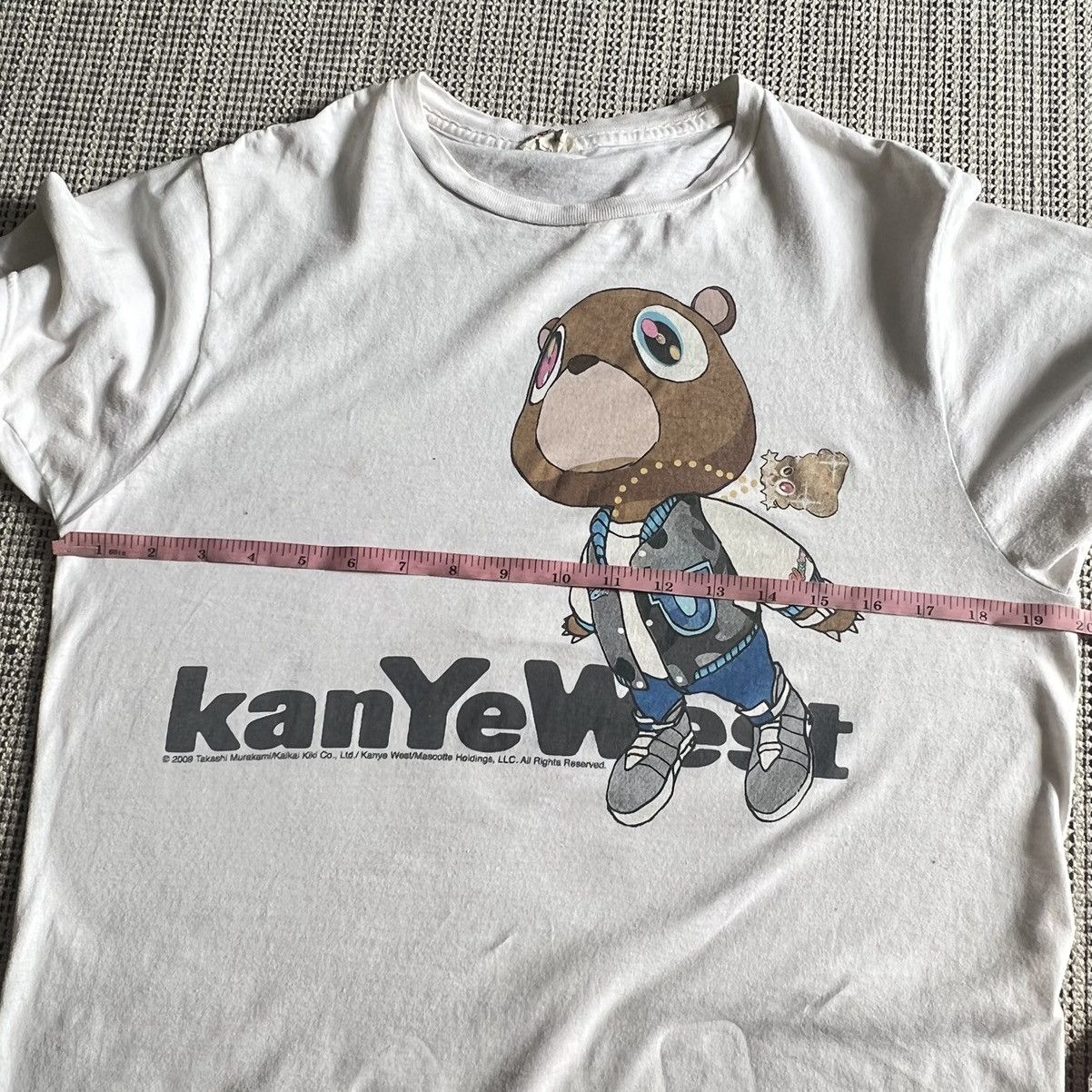 Kanye West × Takashi Murakami 2009 Kanye West Murakami tee Size US M / EU 48-50 / 2 - 5 Thumbnail
