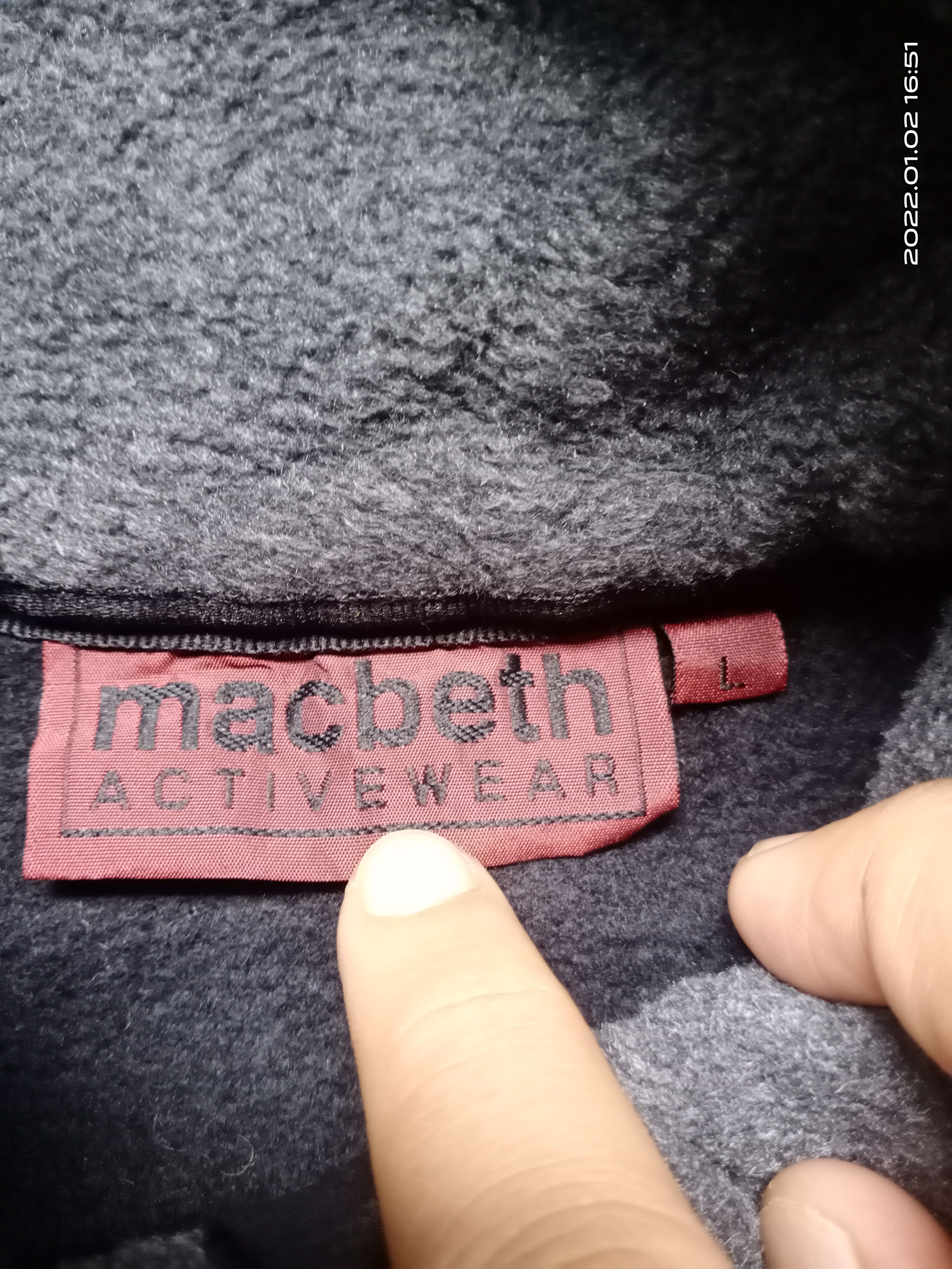 Macbeth VIntage Macbeth Deep Pile HalfZipper Fleece Jacket Size US L / EU 52-54 / 3 - 6 Thumbnail