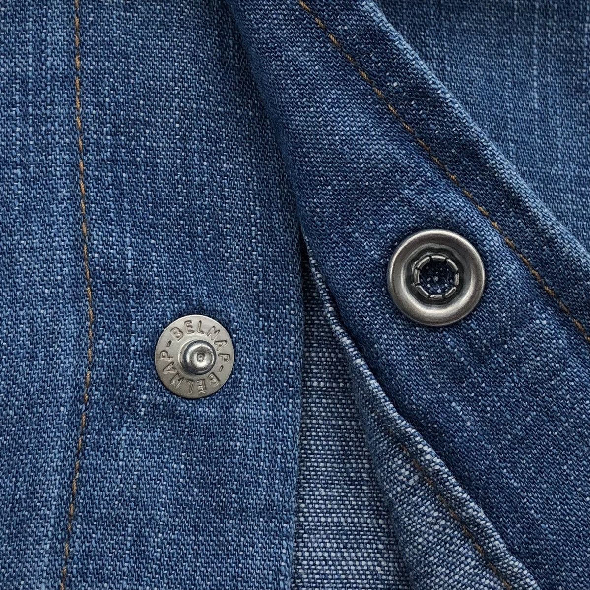 CABANE de ZUCCa CABANE de Zucca Western Snap Button Denim Shirt Size US M / EU 48-50 / 2 - 13 Thumbnail