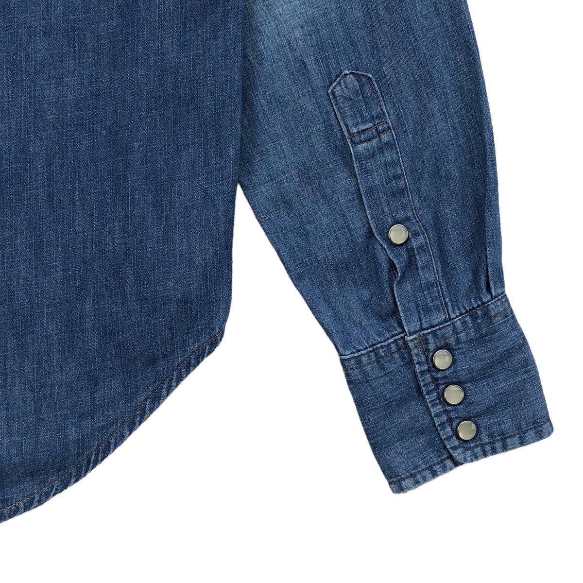CABANE de ZUCCa CABANE de Zucca Western Snap Button Denim Shirt Size US M / EU 48-50 / 2 - 18 Thumbnail