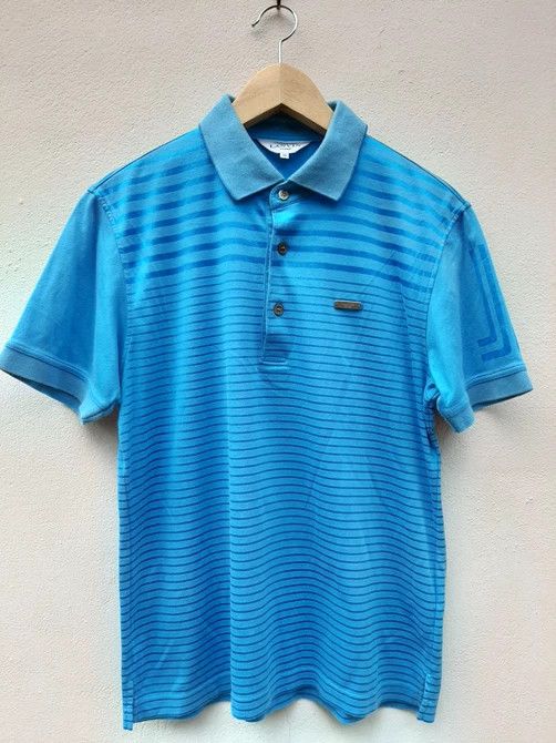 Lanvin Vintage Lanvin Polo Sport Stripe Tee Size US M / EU 48-50 / 2 - 1 Thumbnail
