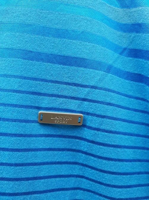 Lanvin Vintage Lanvin Polo Sport Stripe Tee Size US M / EU 48-50 / 2 - 3 Thumbnail