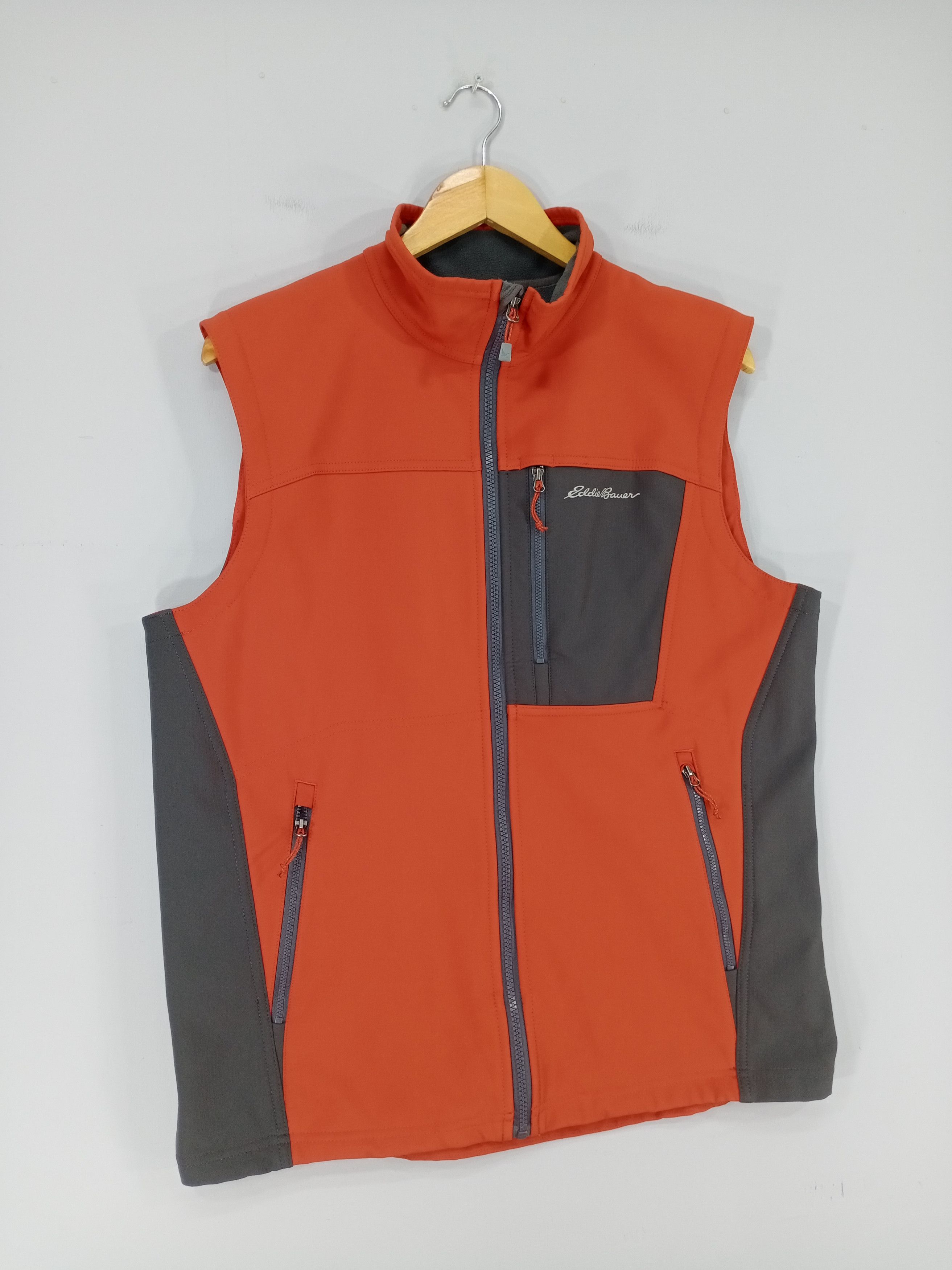 Eddie Bauer 💥RARE💥Men's Outerwear Eddie Bauer Soft Shell Vest Jacket Size US M / EU 48-50 / 2 - 2 Thumbnail