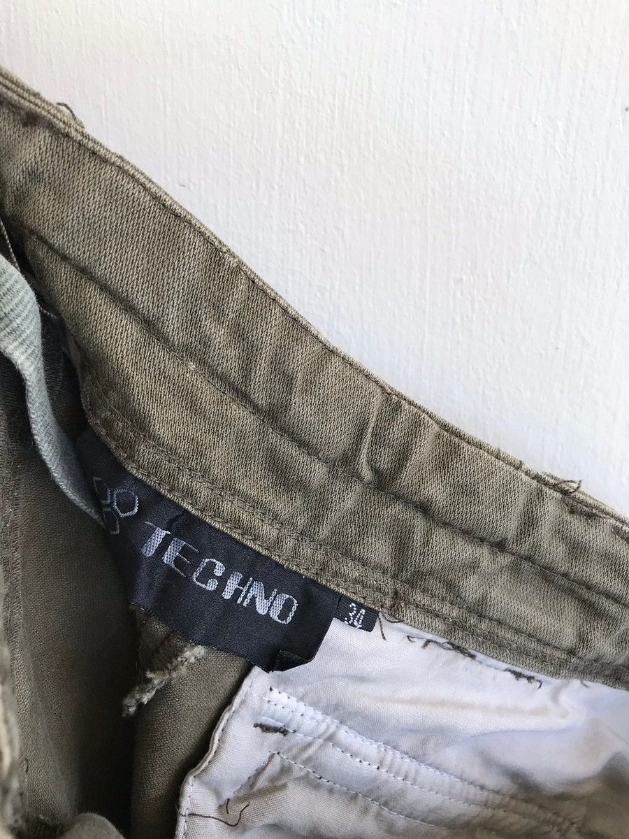 Japanese Brand Techno Tactical Parachute Bondage Streetwear Cargo Pants Size US 35 - 2 Thumbnail