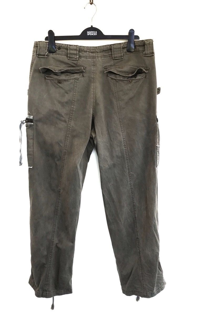 Japanese Brand Techno Tactical Parachute Bondage Streetwear Cargo Pants Size US 35 - 5 Thumbnail