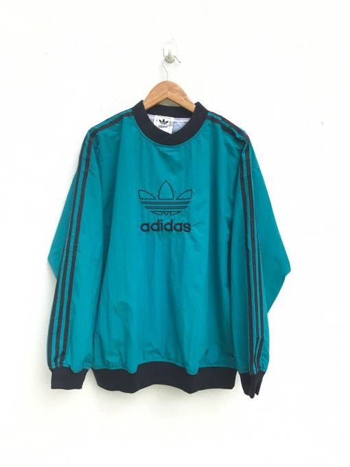 Adidas Adidas Big Logo Pullover Adidas Streetwear Hip Hop Sweater Size US XL / EU 56 / 4 - 1 Thumbnail