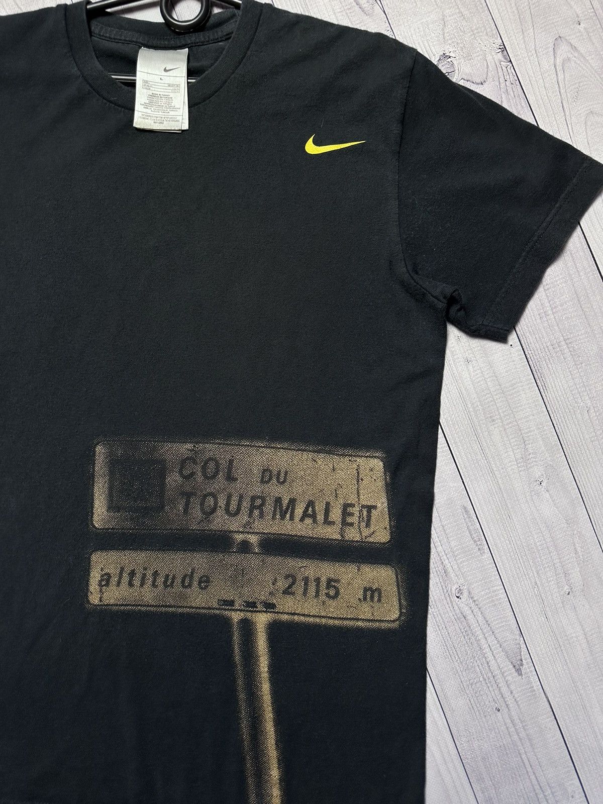 Nike × Vintage Vintage Nike Cycling tee Tour de France size L logo 2006 Size US L / EU 52-54 / 3 - 3 Thumbnail