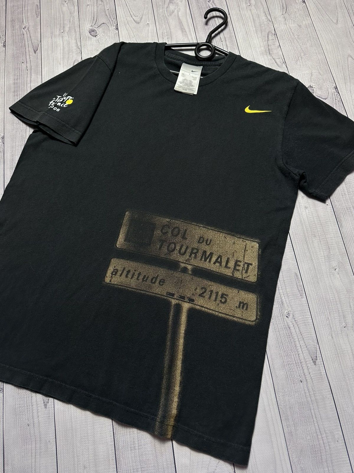 Nike × Vintage Vintage Nike Cycling tee Tour de France size L logo 2006 Size US L / EU 52-54 / 3 - 5 Thumbnail