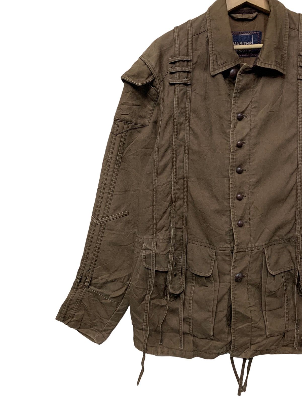 Marithe + Francois Girbaud 🔥M.F.G PARACHUTE TACTICAL PARKA JACKETS Size US M / EU 48-50 / 2 - 2 Thumbnail