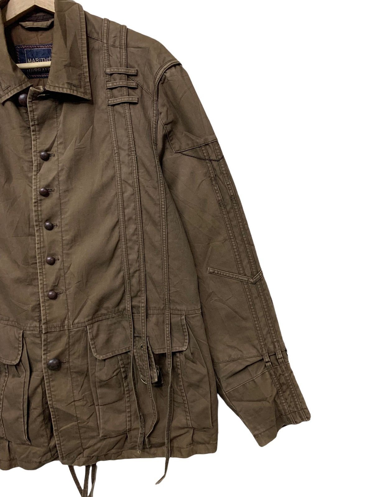 Marithe + Francois Girbaud 🔥M.F.G PARACHUTE TACTICAL PARKA JACKETS Size US M / EU 48-50 / 2 - 3 Thumbnail