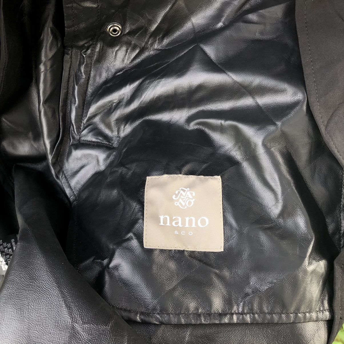 Japanese Brand × NANO universe Nano Universe Outetwear Elastane Laminated Parka Size US M / EU 48-50 / 2 - 7 Thumbnail