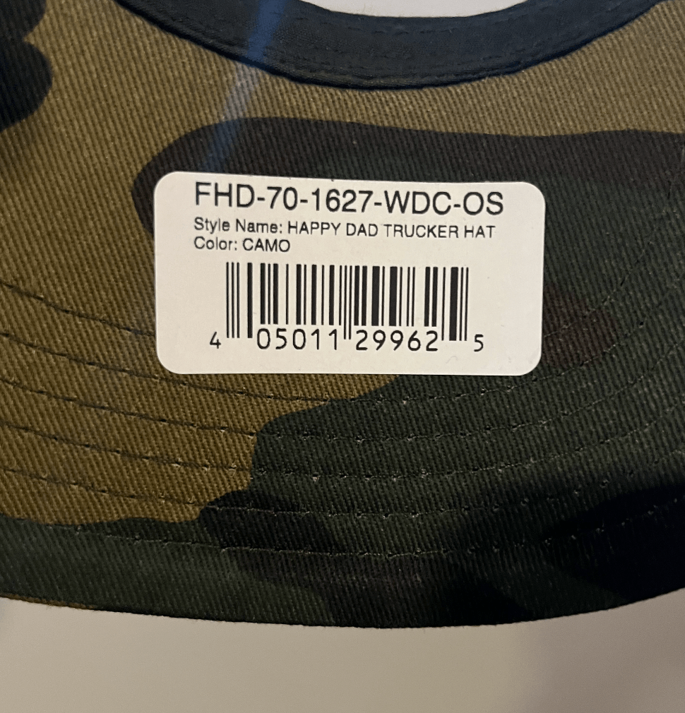 Full Send Full Send Camo Happy Dad Trucker Hat *BRAND NEW* Size ONE SIZE - 3 Thumbnail