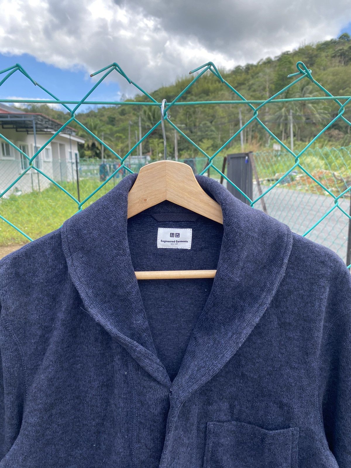 Engineered Garments × Uniqlo Uniqlo X Enginereed Garments Shawl Collar Fleece Size US M / EU 48-50 / 2 - 3 Thumbnail