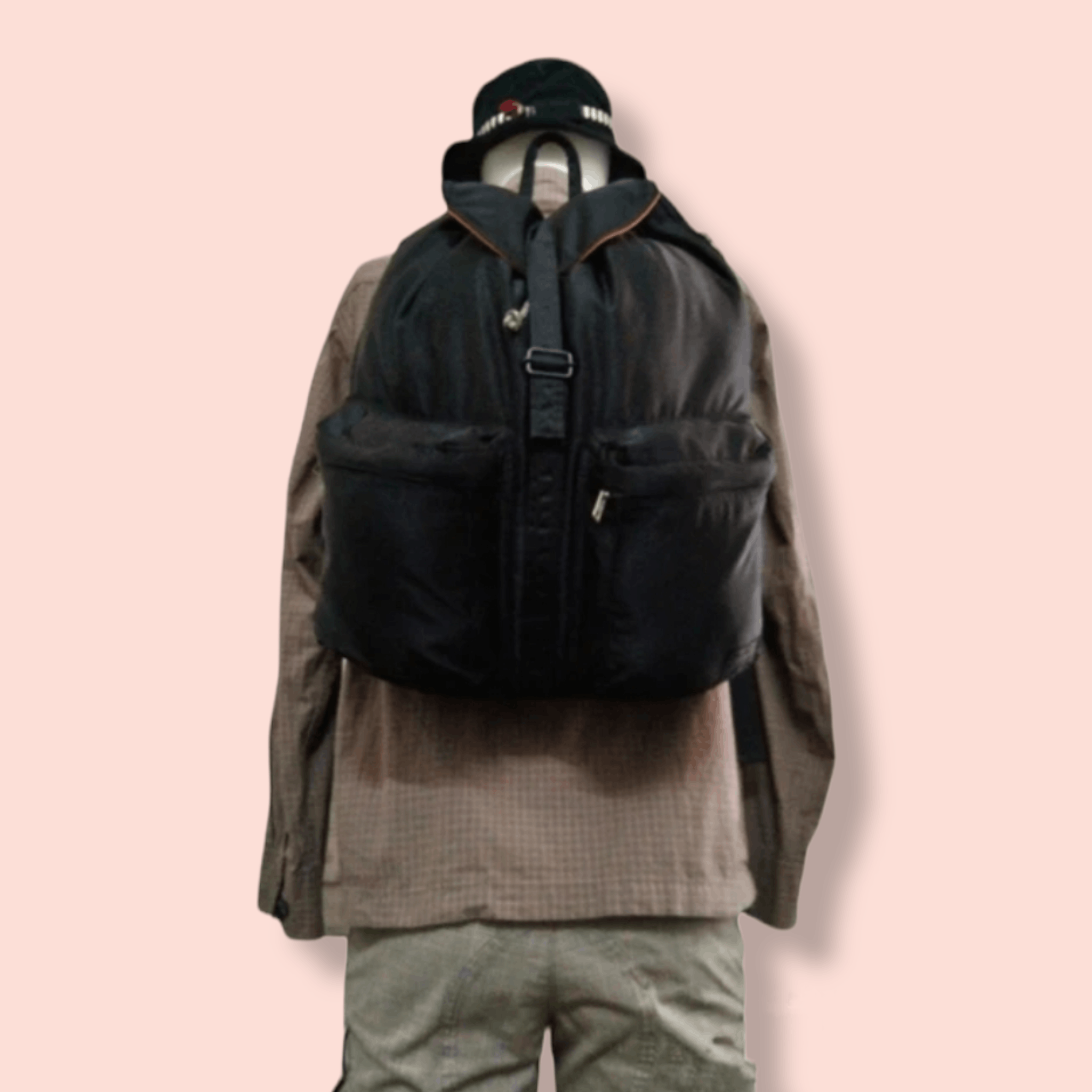 Japanese Brand VINTAGE PORTER TANKER DAYPACK/BACKPACK Size ONE SIZE - 4 Thumbnail