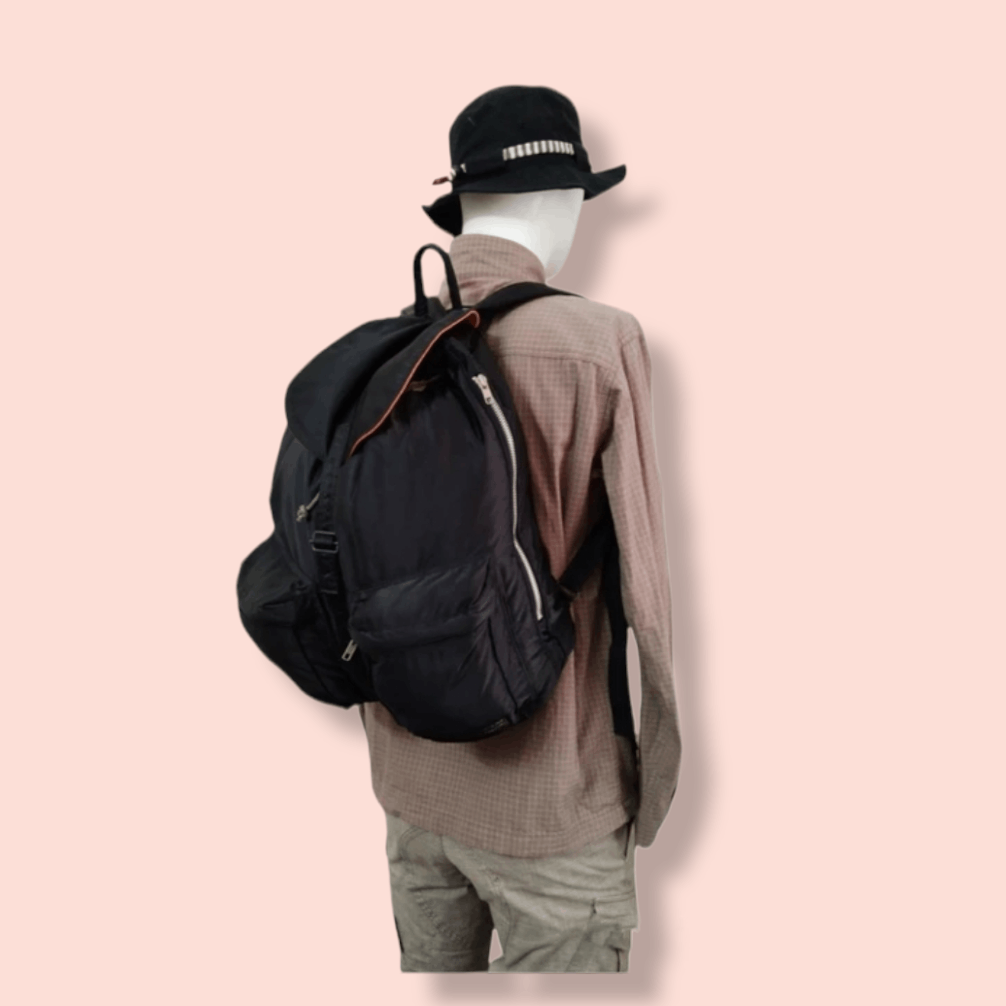 Japanese Brand VINTAGE PORTER TANKER DAYPACK/BACKPACK Size ONE SIZE - 6 Thumbnail
