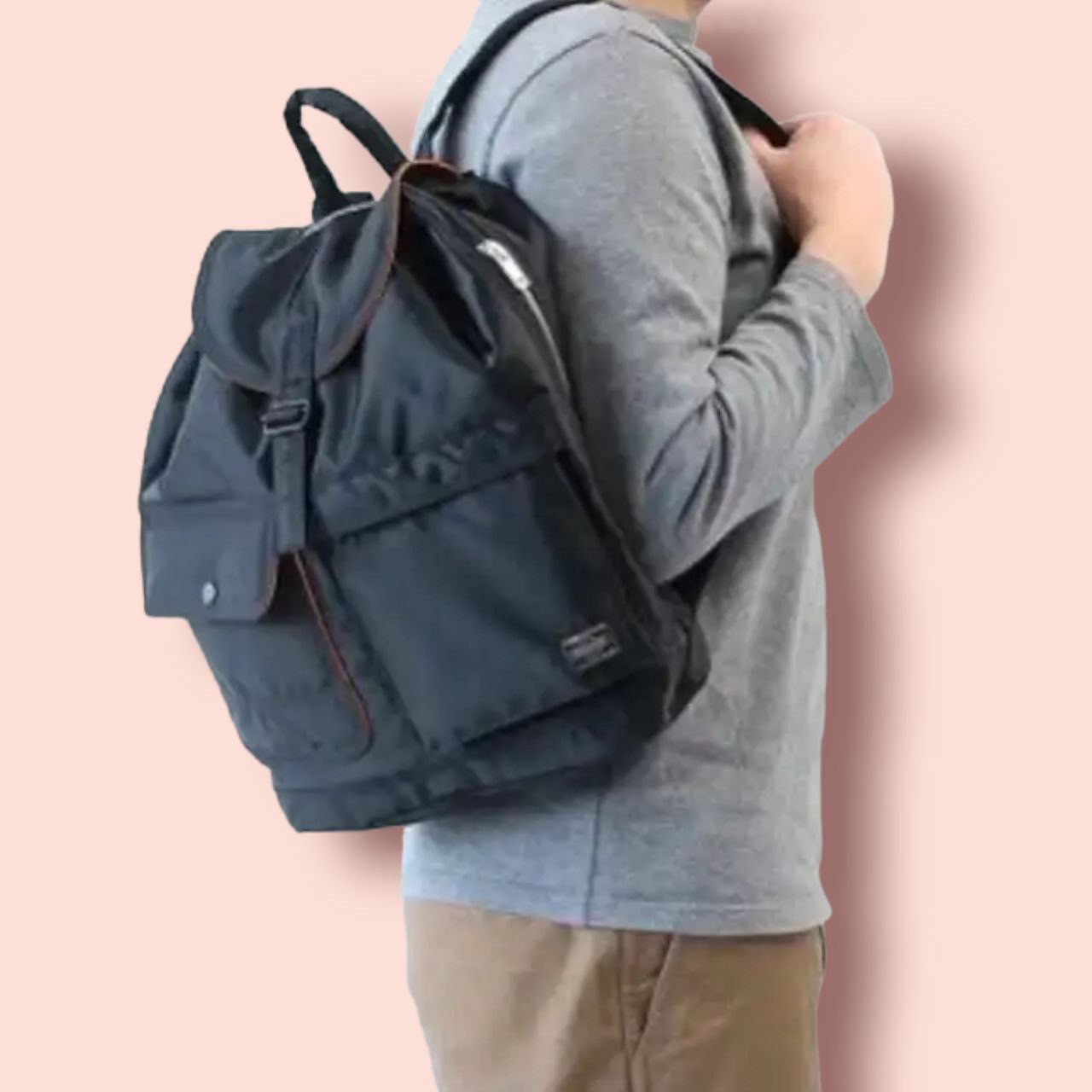 Japanese Brand VINTAGE PORTER TANKER DAYPACK/BACKPACK Size ONE SIZE - 24 Thumbnail