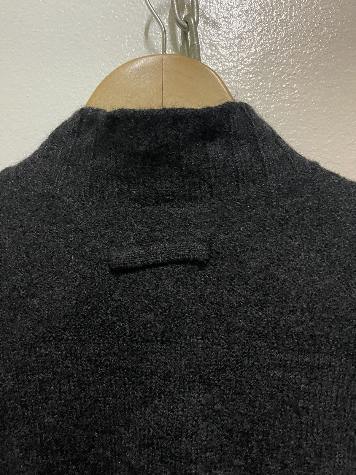 Jean Paul Gaultier × Vintage Jean Paul Gaultier Homme Wool Zipper Sweatshirt Size US M / EU 48-50 / 2 - 11 Thumbnail
