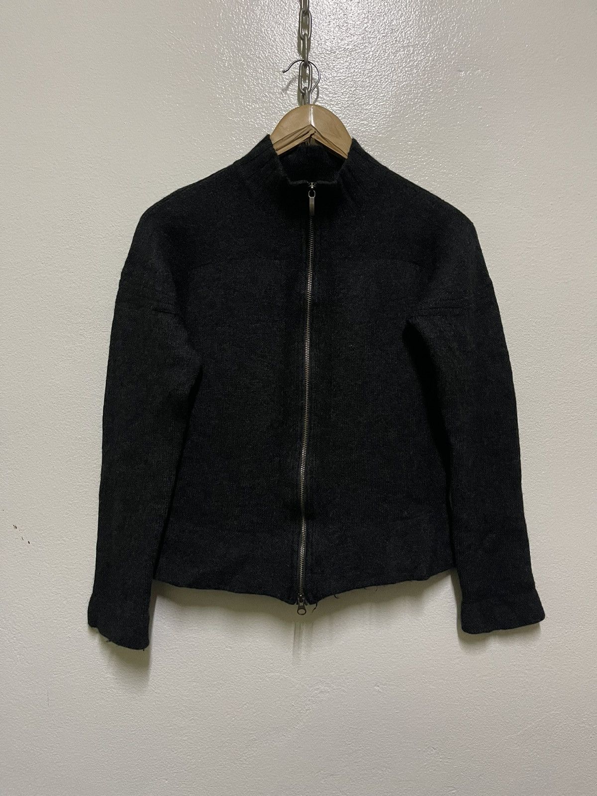 Jean Paul Gaultier Homme Wool Zipper Sweatshirt