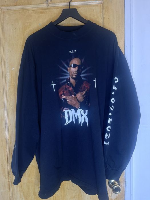 balenciaga x yeezy dmx a tribute longsleeve t shirt