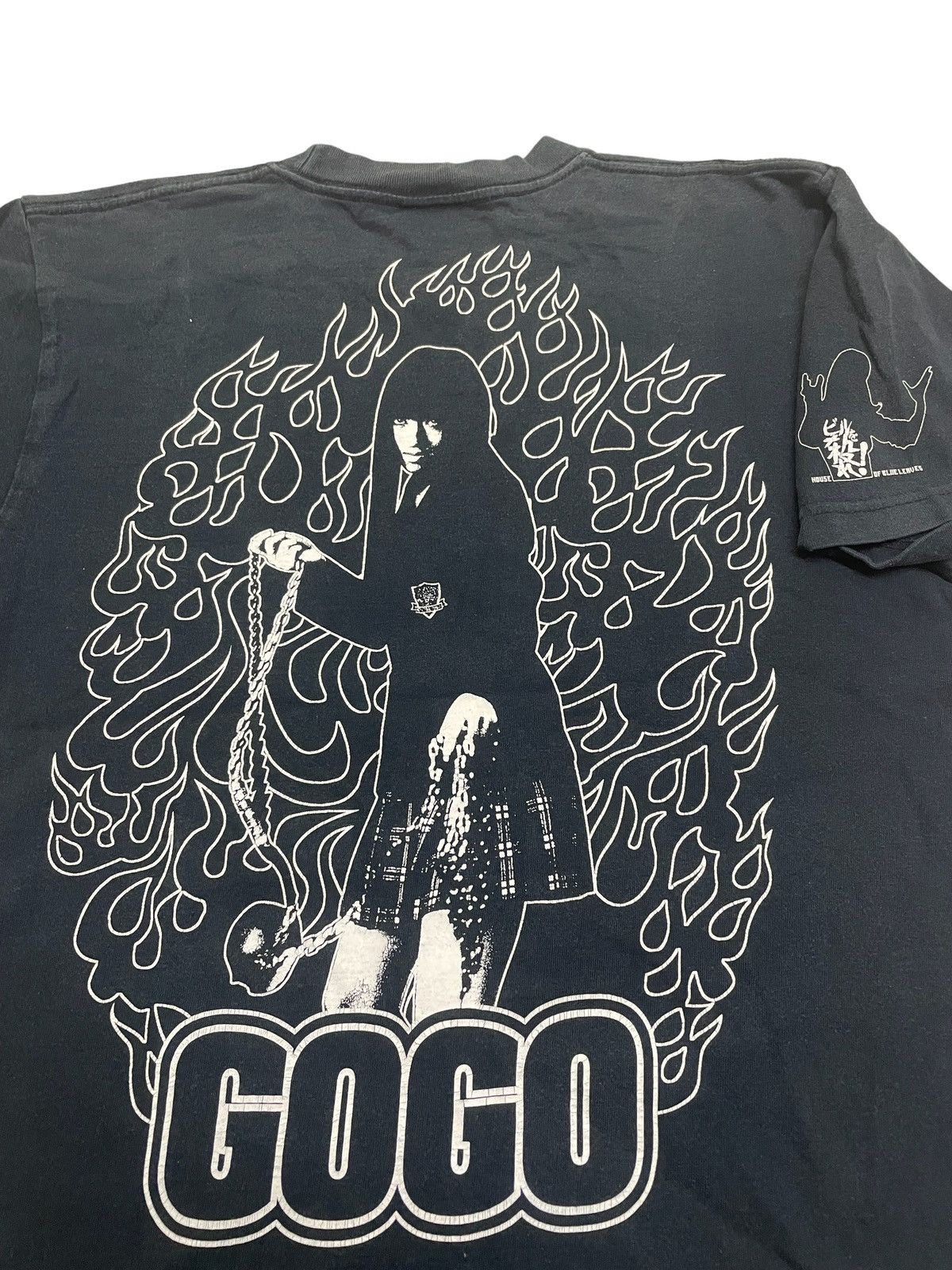 Other Vintage Y2K GOGO Kill Bill The House of Blue Leaves T-shirt Size US M / EU 48-50 / 2 - 3 Thumbnail