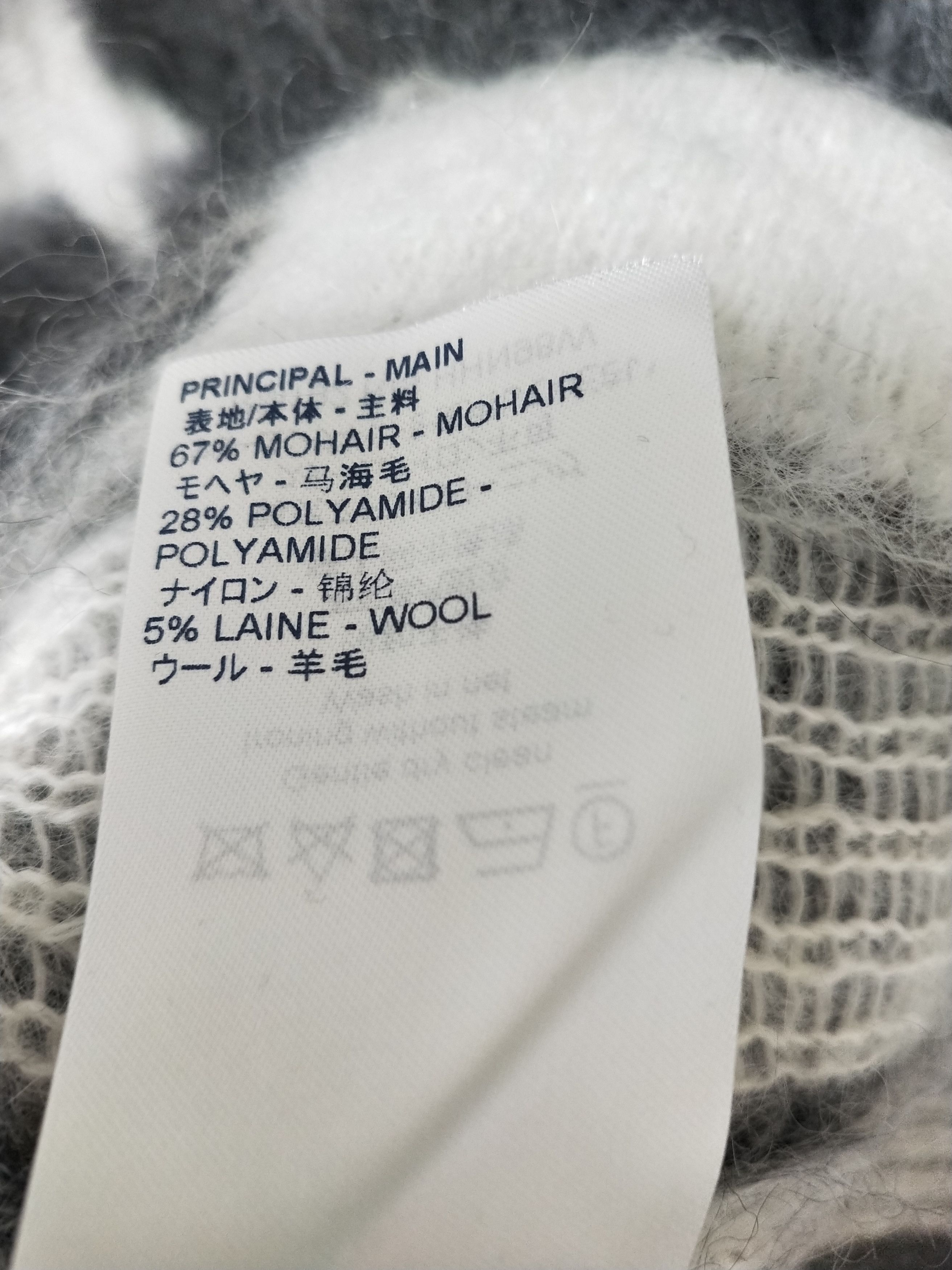 Louis Vuitton USA Flag Mohair Sweater Size US S / EU 44-46 / 1 - 6 Thumbnail