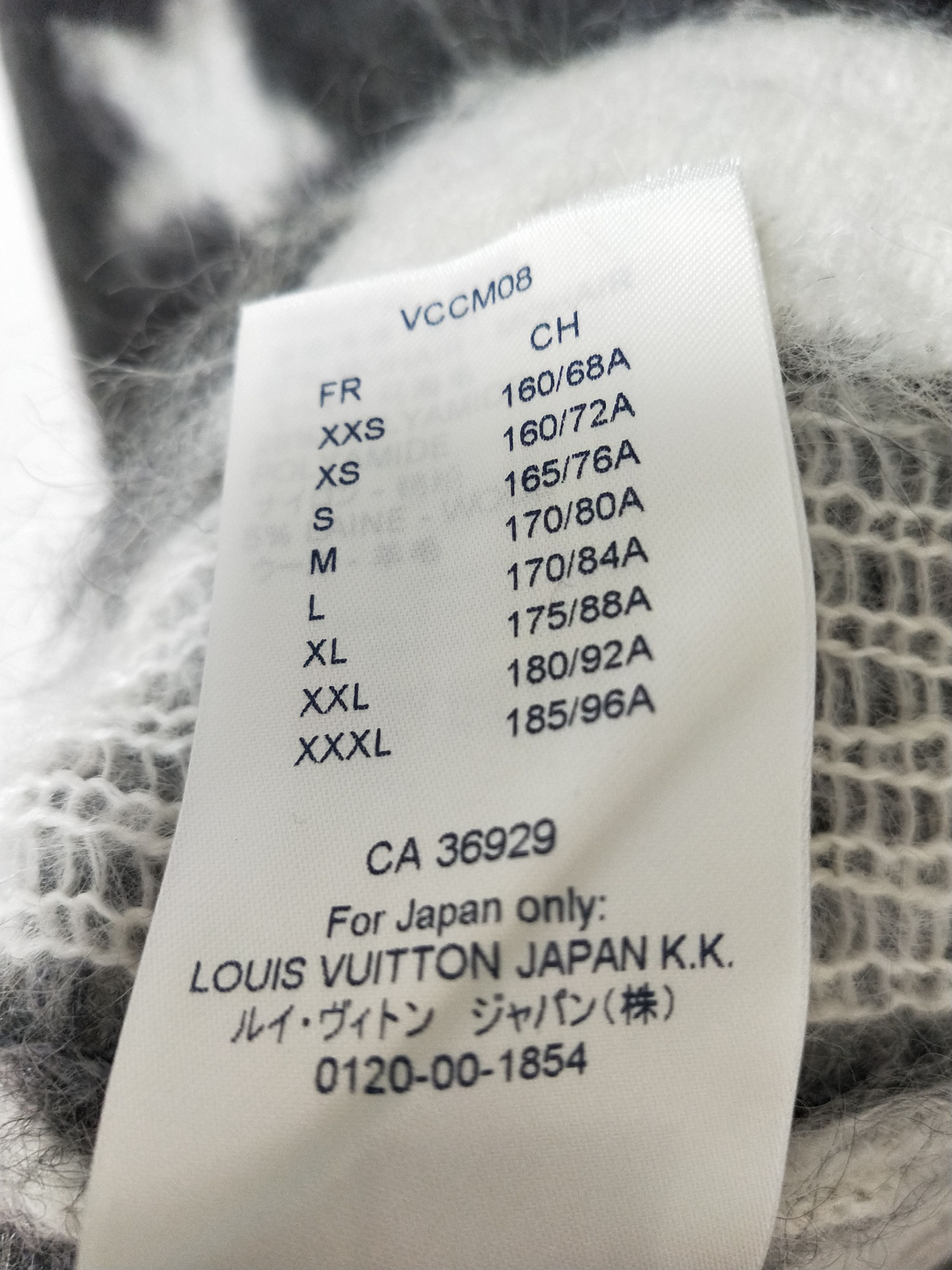 Louis Vuitton USA Flag Mohair Sweater Size US S / EU 44-46 / 1 - 7 Thumbnail