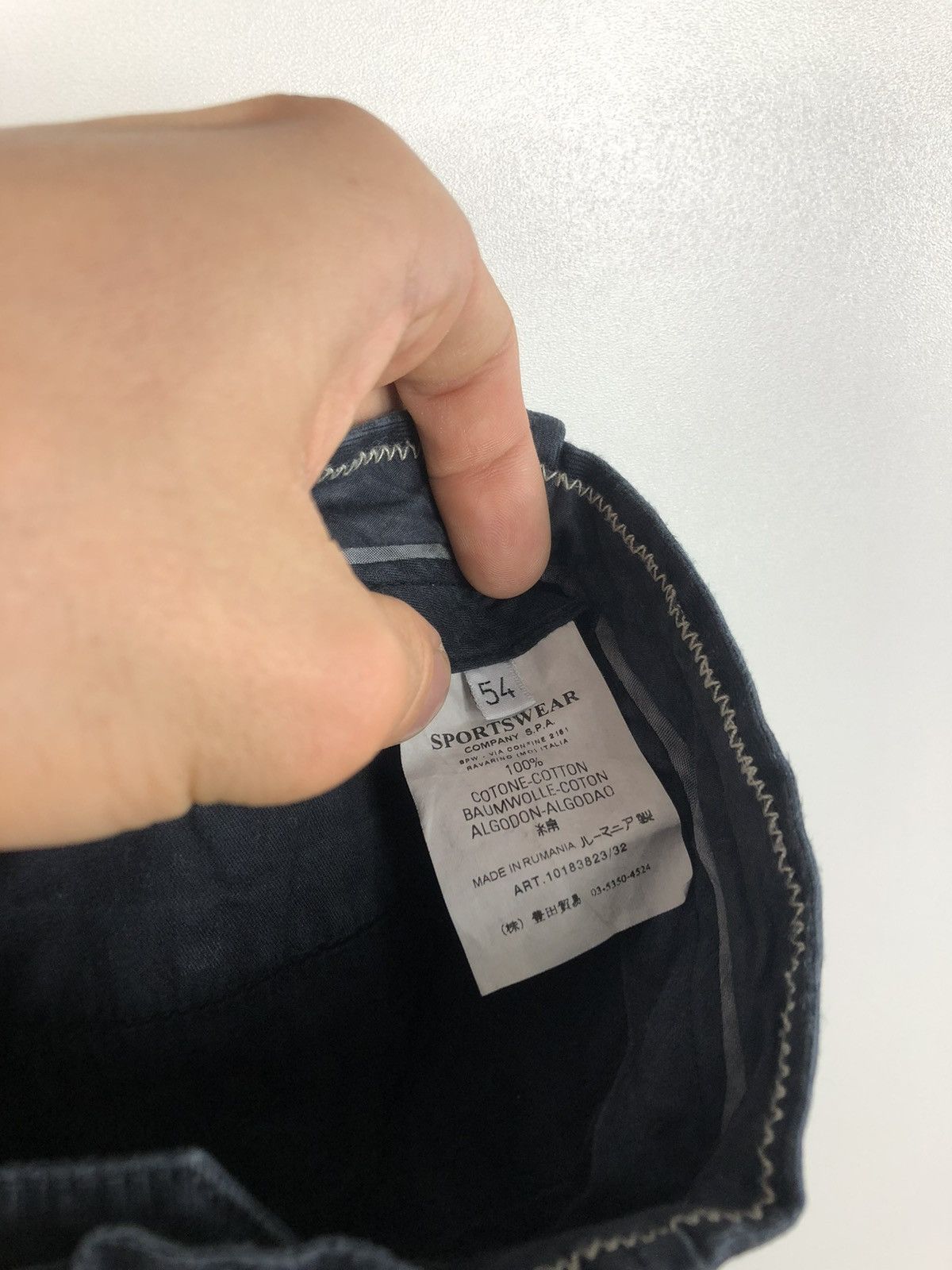 C.P. Company C.P. Company Re-Issue Trousers Chino Pants Black Size 54 Size US 36 / EU 52 - 9 Thumbnail