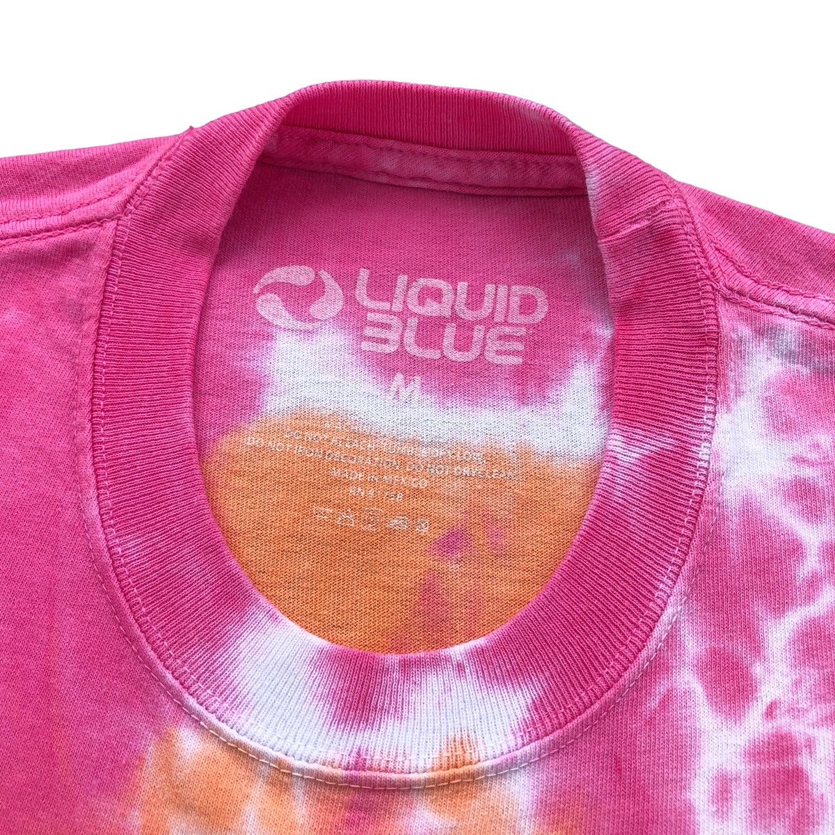 Vintage Liquid Blue 2016 Woodstock Tie Dye Tee Size US M / EU 48-50 / 2 - 9 Thumbnail