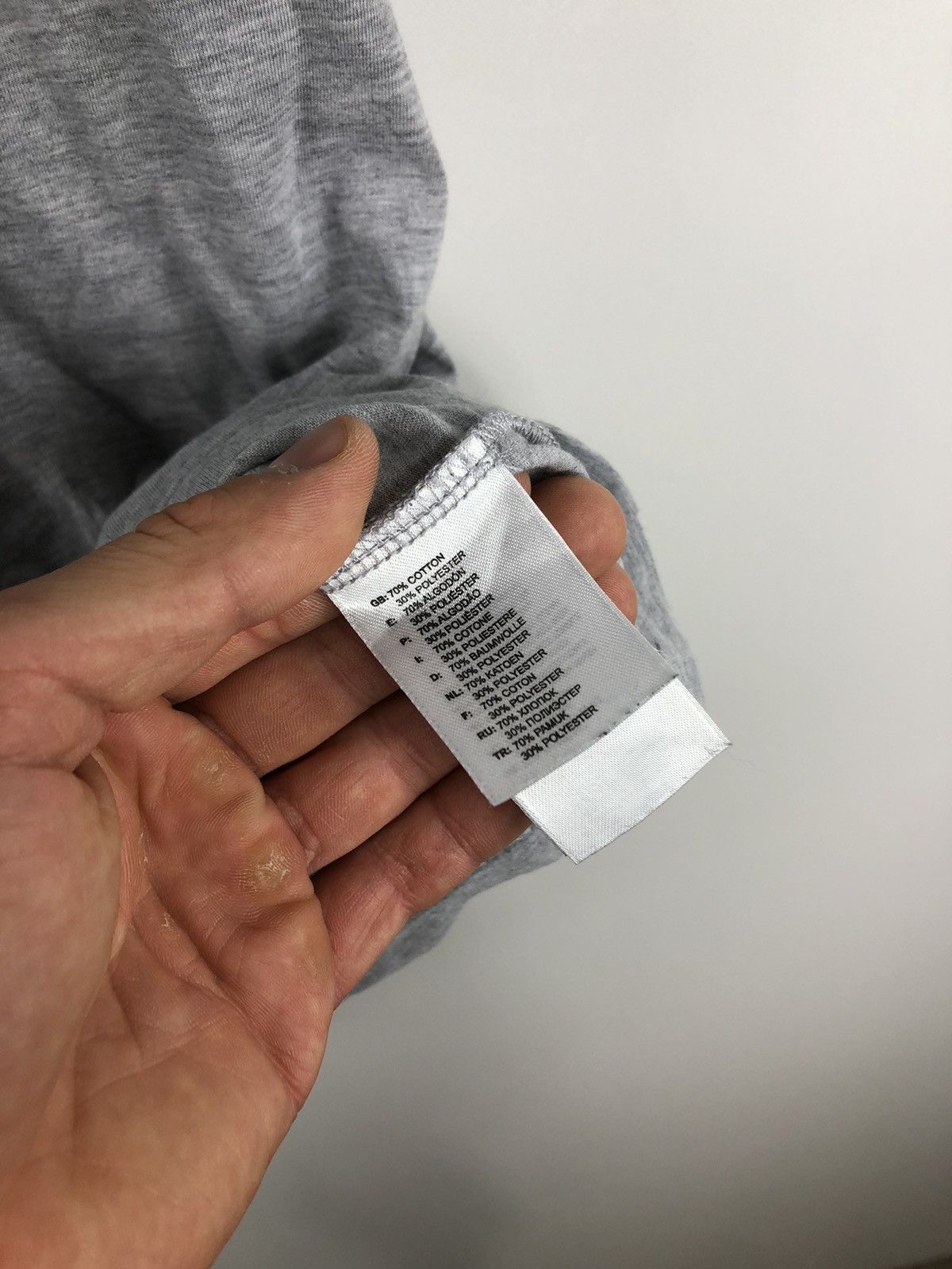 The North Face The North Face T-Shirt Small Logo Grey Size S Size US S / EU 44-46 / 1 - 7 Thumbnail