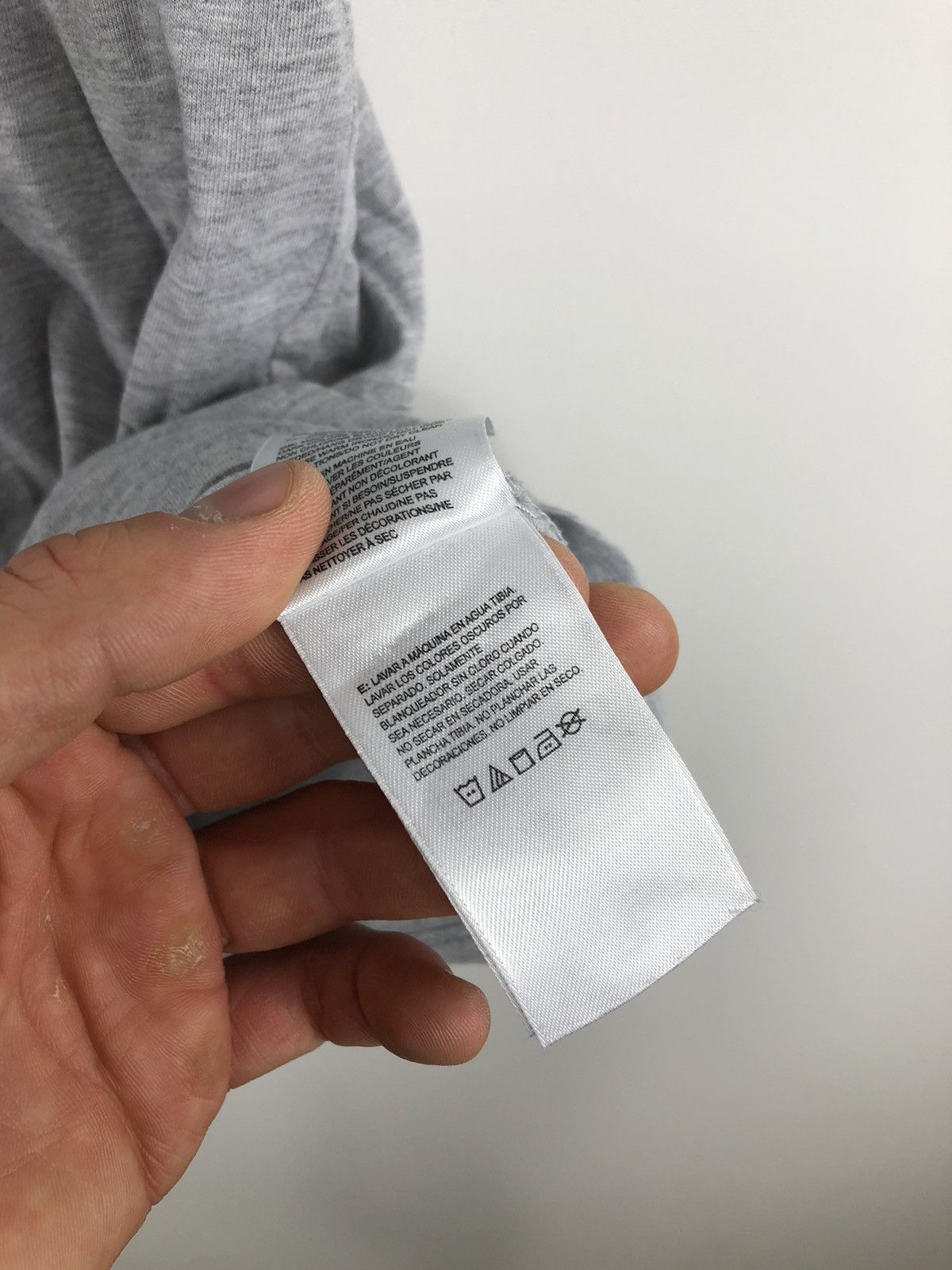 The North Face The North Face T-Shirt Small Logo Grey Size S Size US S / EU 44-46 / 1 - 8 Thumbnail