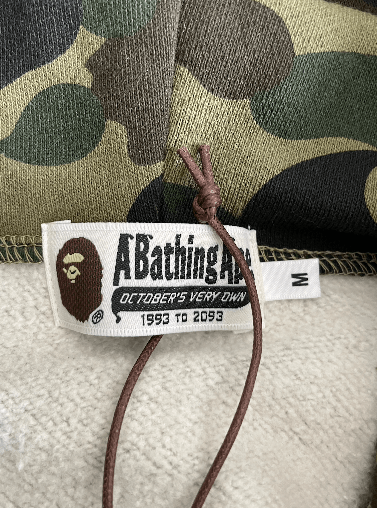 Bape × October's Very Own BAPE X OVO SHARK FULL ZIP HOODIE Size US M / EU 48-50 / 2 - 9 Thumbnail