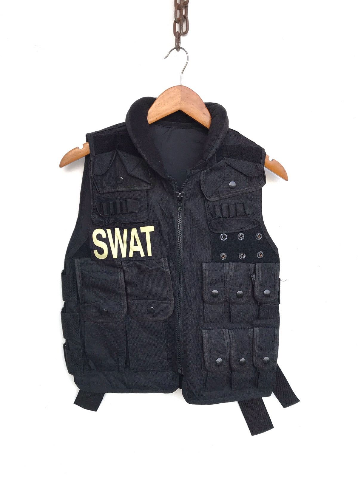 Other New York Wish Black Multi Pocket Swat Tactical Vest Size US S / EU 44-46 / 1 - 1 Thumbnail
