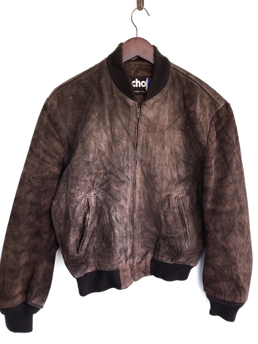Schott Schott Usa Suede Jacket Schott Usa Leather Jacket Size 40 Size US S / EU 44-46 / 1 - 3 Thumbnail