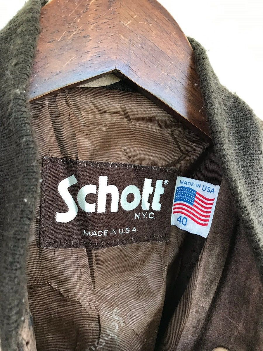 Schott Schott Usa Suede Jacket Schott Usa Leather Jacket Size 40 Size US S / EU 44-46 / 1 - 2 Thumbnail