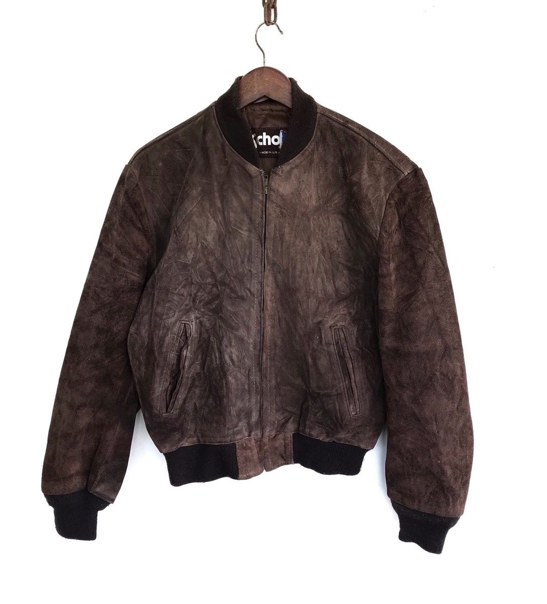 Schott Schott Usa Suede Jacket Schott Usa Leather Jacket Size 40 Size US S / EU 44-46 / 1 - 1 Thumbnail
