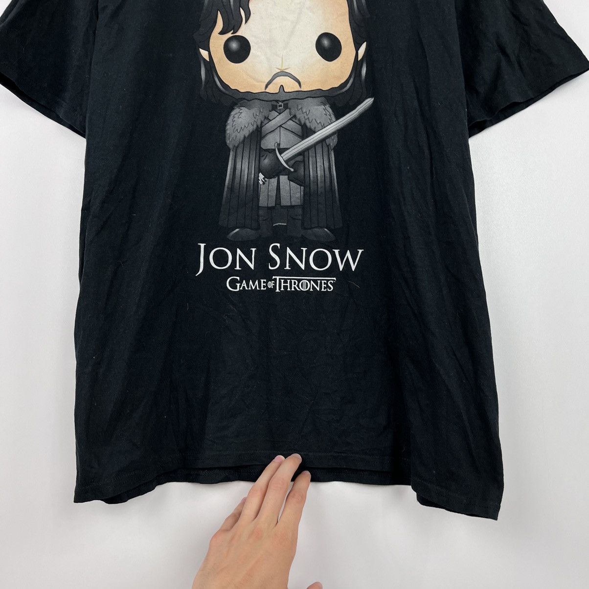 Japanese Brand × Vintage Vintage T-Shirt Game of Thrones HBO 100% cotton Size L Size US L / EU 52-54 / 3 - 3 Thumbnail