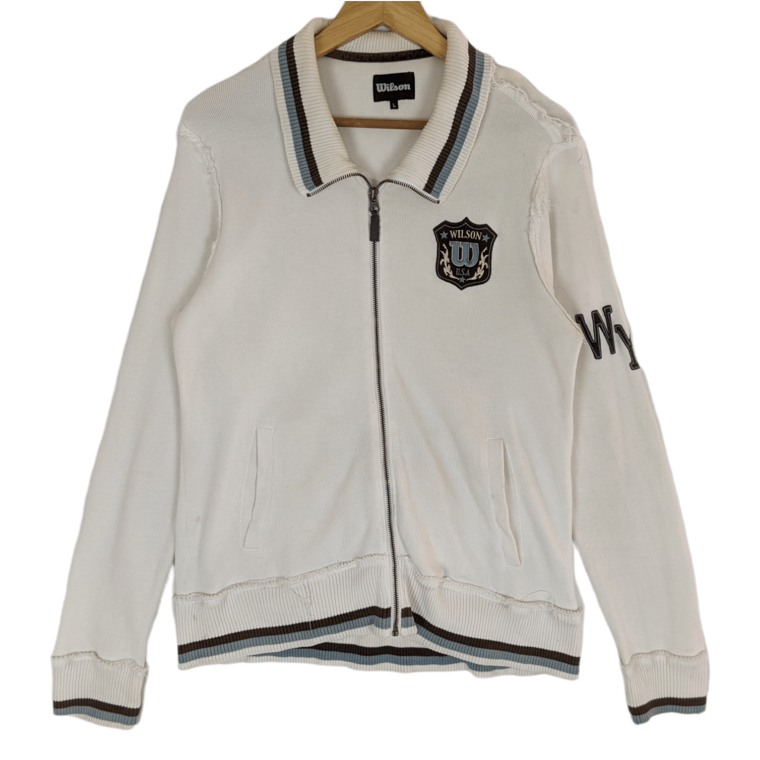 Wilson WILSON Training Sportswear Jacket Size US M / EU 48-50 / 2 - 2 Thumbnail