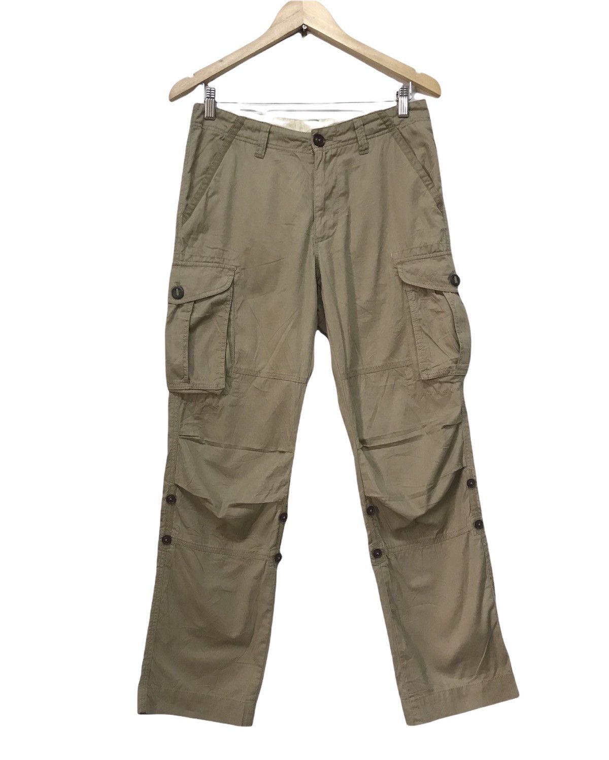 image of Avant Garde Vintage A.v.v Homme Cargo Pants Inspired Final Homme in Brown, Men's (Size 32)