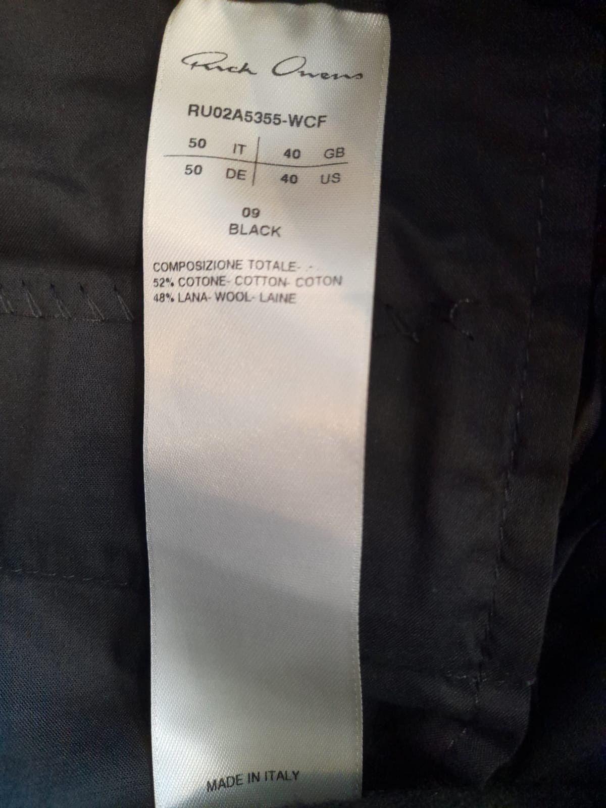 Rick Owens RICK OWENS TAILORED FLAT CARGO PANTS Size US 32 / EU 48 - 15 Thumbnail