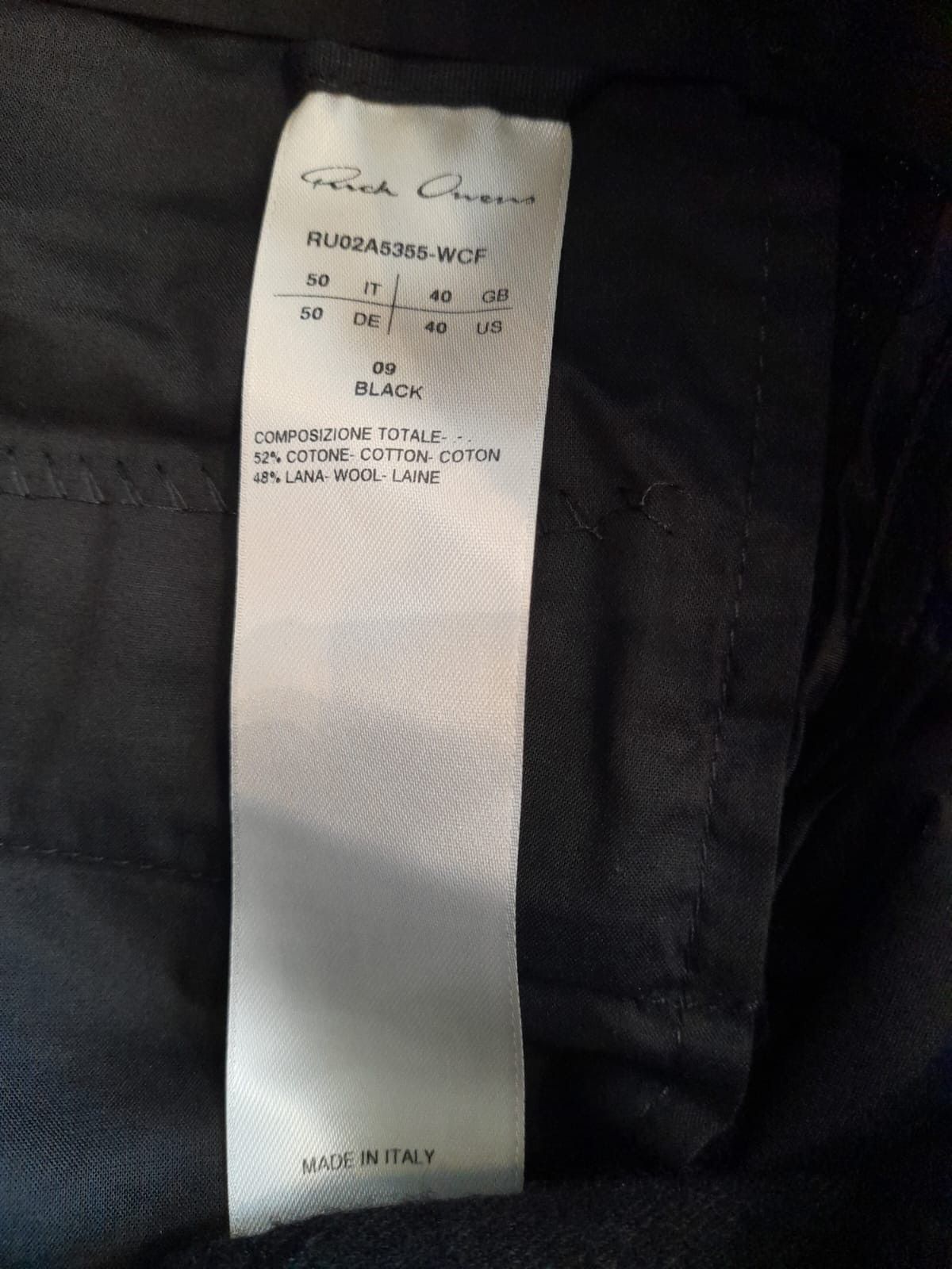 Rick Owens RICK OWENS TAILORED FLAT CARGO PANTS Size US 32 / EU 48 - 14 Thumbnail