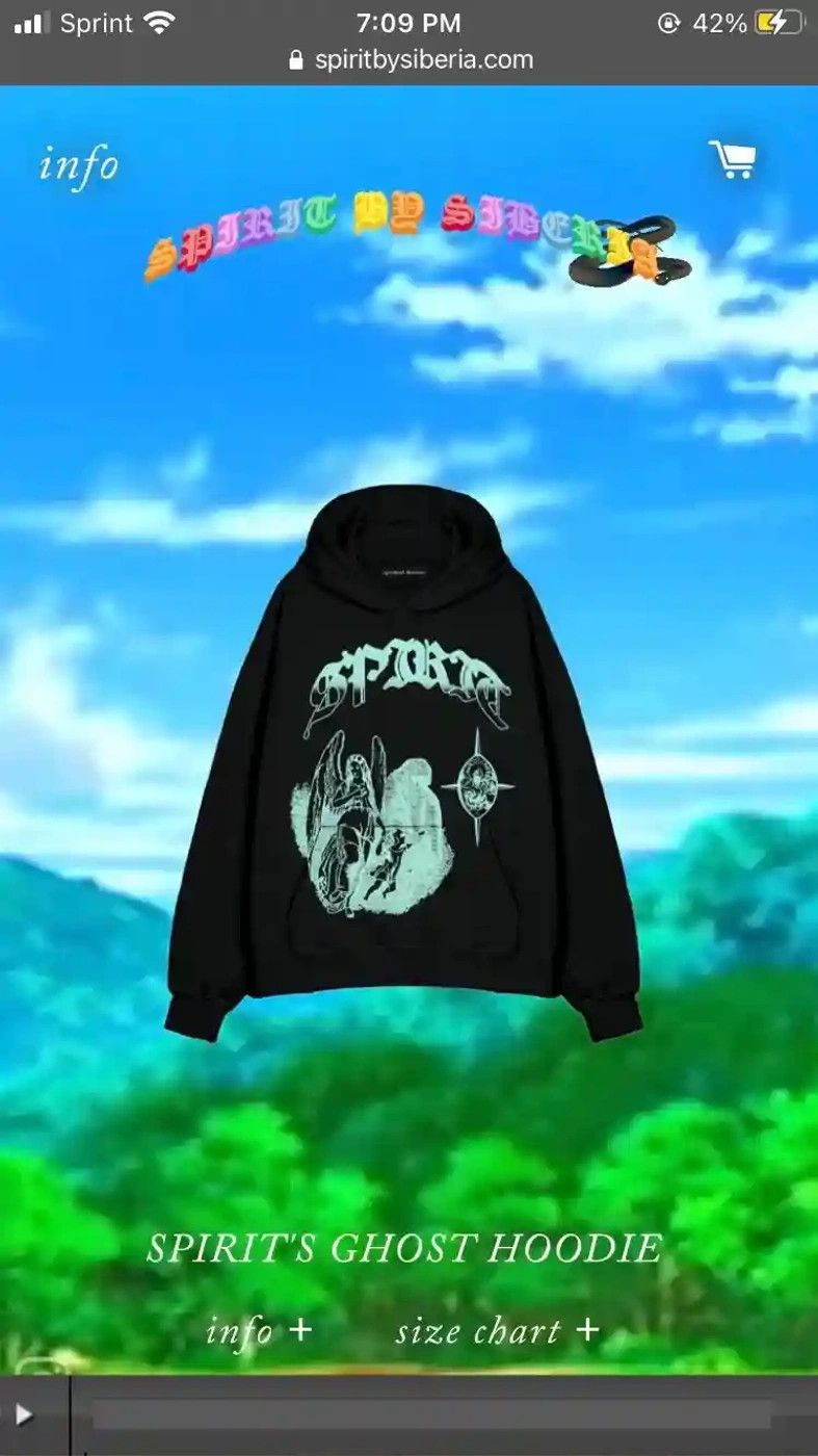Siberia Hills Siberia Hills Spirits Ghost Mint Hoodie Spiritual Children S Size US S / EU 44-46 / 1 - 1 Thumbnail