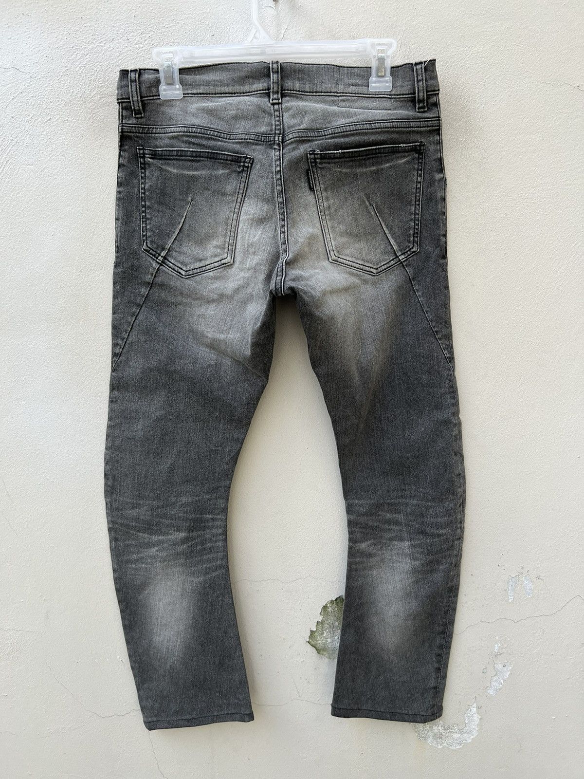 Attachment Attachment Japan Curved Leg Stretchable Cropped Denim Size US 30 / EU 46 - 16 Thumbnail
