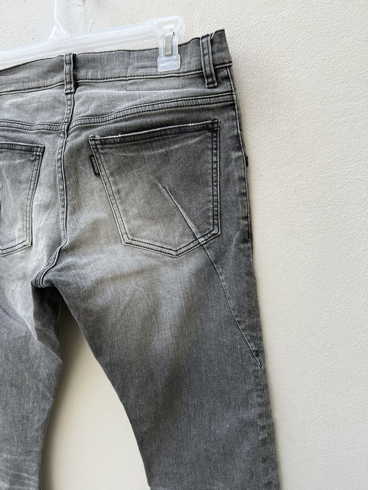 Attachment Attachment Japan Curved Leg Stretchable Cropped Denim Size US 30 / EU 46 - 20 Thumbnail