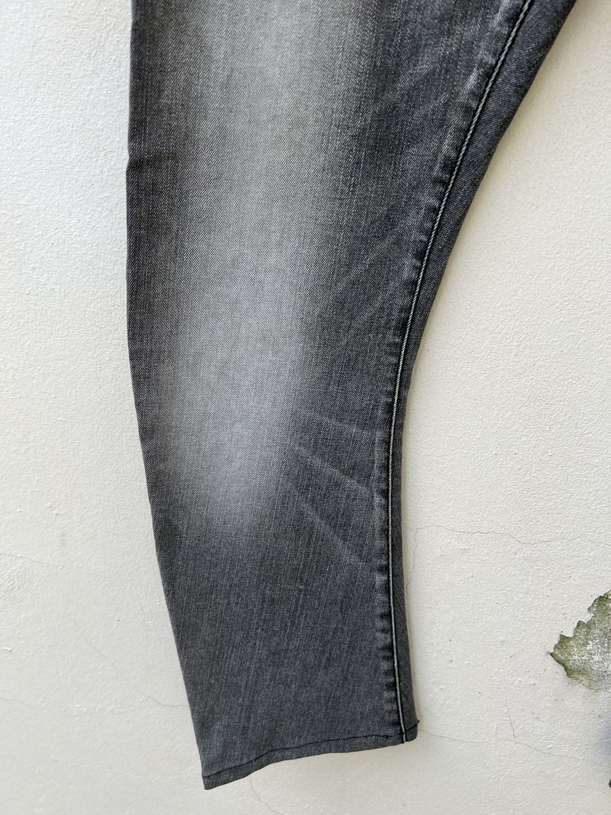 Attachment Attachment Japan Curved Leg Stretchable Cropped Denim Size US 30 / EU 46 - 11 Thumbnail