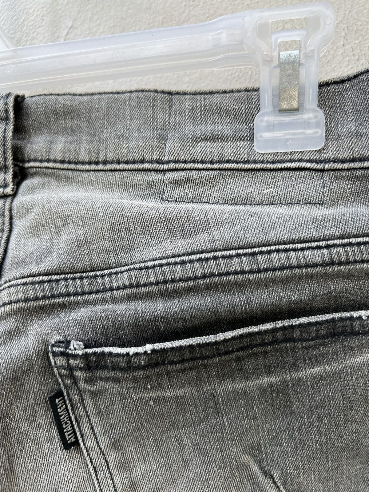 Attachment Attachment Japan Curved Leg Stretchable Cropped Denim Size US 30 / EU 46 - 21 Thumbnail